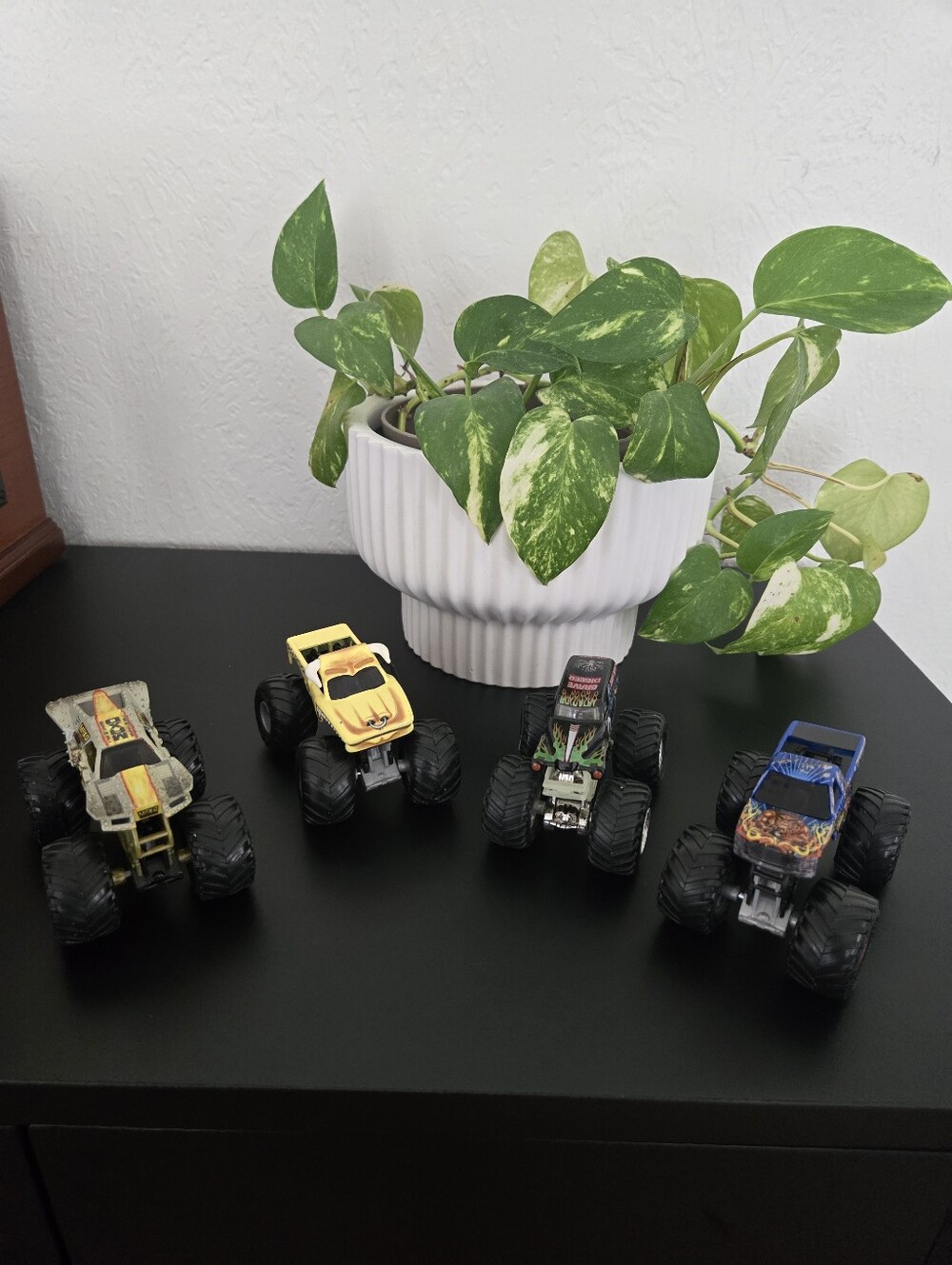 Monster Jam Trucks Lot